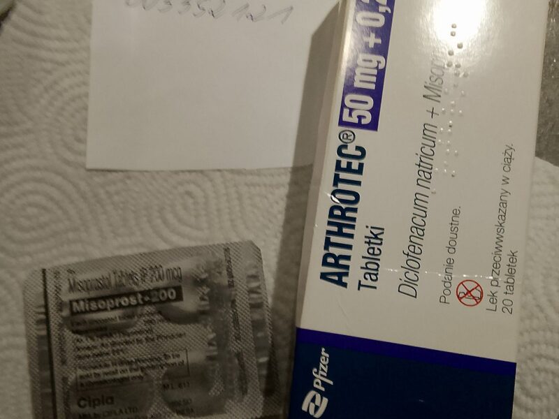 Arthrotec Forte ,Arthrotec 50 Misoprostol Mifepristone Ru486 Oryginał PEWNIE