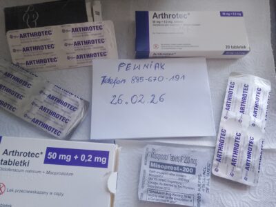 Arthrotec forte Arthrotec 50 Mifepristone Mizoprostol.Oryginał.
