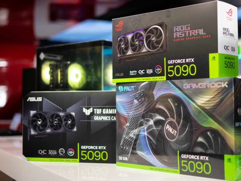 GeForce RTX 5090, RTX 5080, RTX 5070 Ti, RTX 5070, RTX 4090, RTX 4080 Super, RTX 4080, RTX 4070 Ti Super, RTX 4070 Ti, RTX 4070 Super